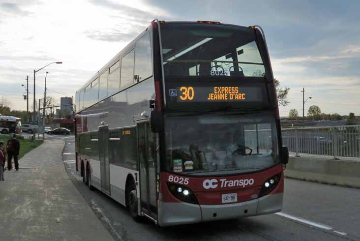 OC Transpo Alexander Dennis Enviro500 8025